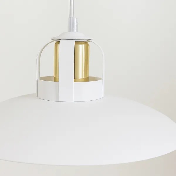 Brilagi - Lampadario a sospensione con filo FLAMENGO 2xE27/60W/230V bianco