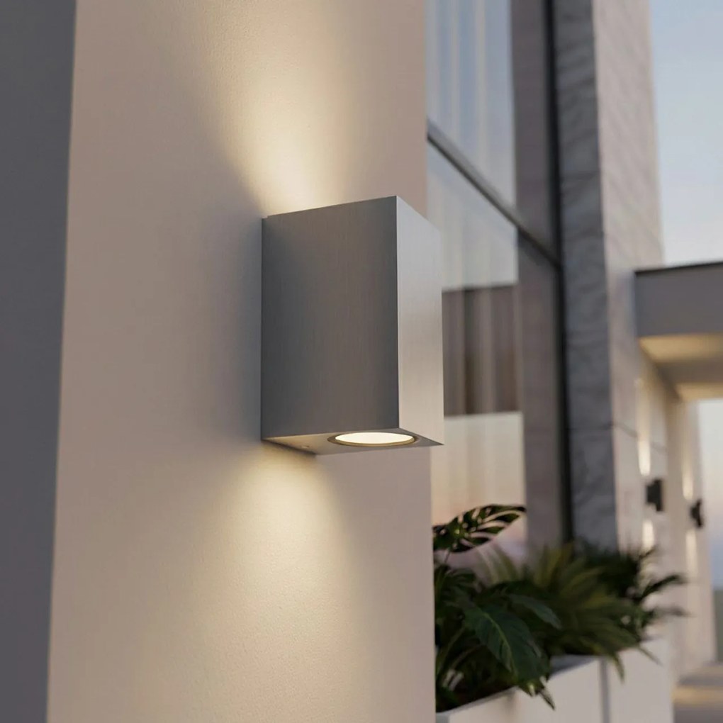 Applique da Esterno Bidirezione IP65 GU10 - Inox