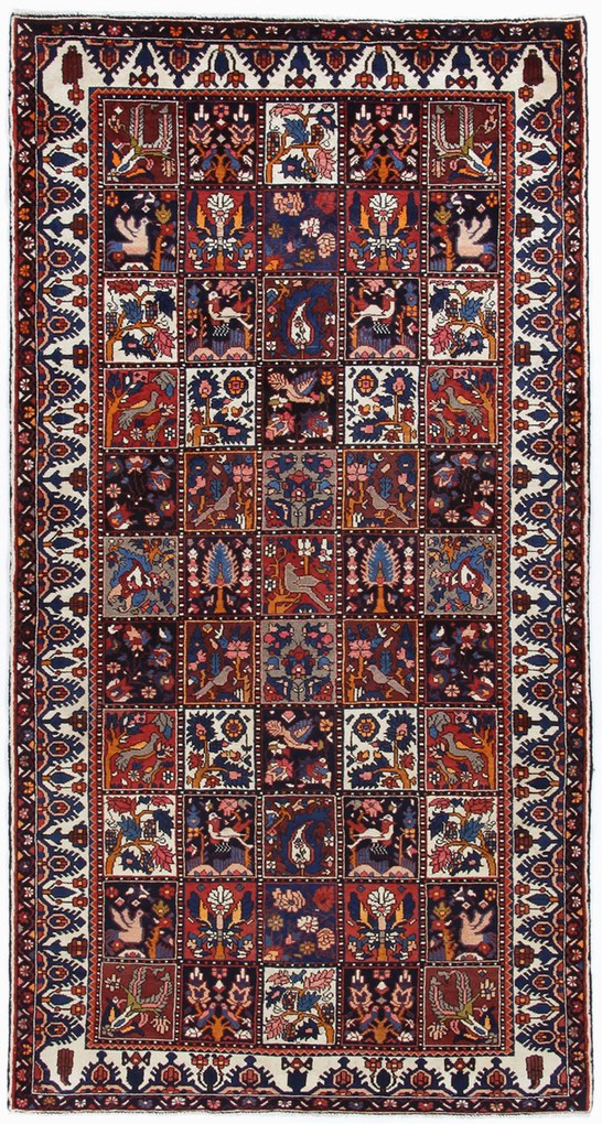 Bakhtiar Tappeto persiano 310 x 160 (Iran) Annodato A Mano