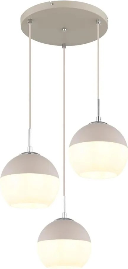 Globo 15999-3HR - Lampadario a cavo RAGUSA 3xE27/60W/230V