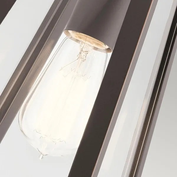 Kichler KL-DELISON-M-RZ - Applique da esterno DELISON 1xE27/60W/230V IP44