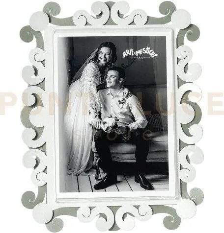 Portafoto koko grande giada,bianco marmo