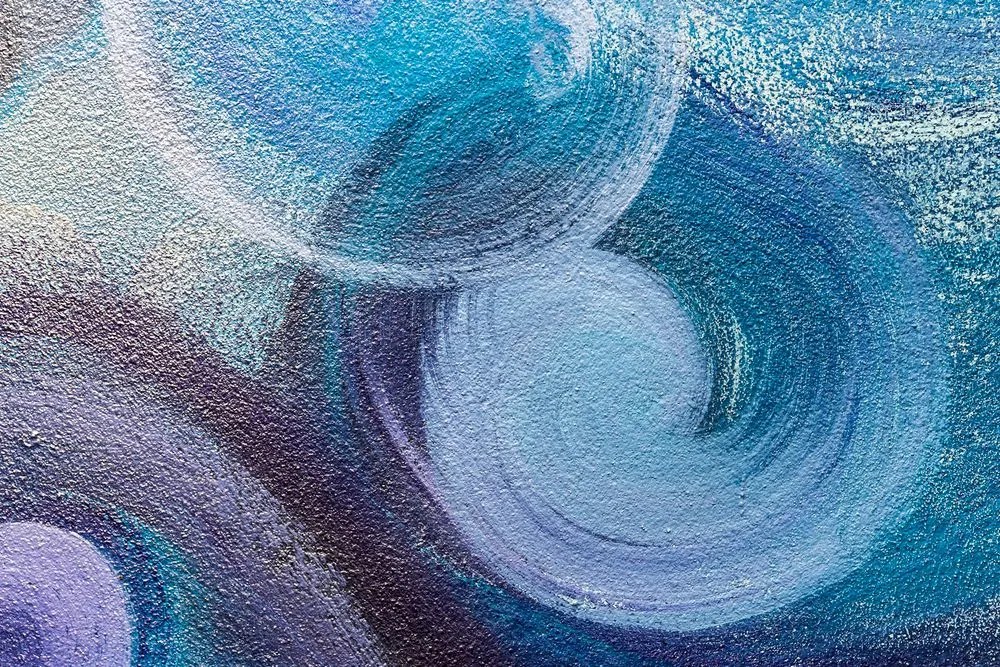 Stampa su tela – Tratti astratti moderni