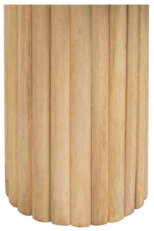 Tavolino in legno di mango in colore naturale 60x120 cm Montmartre - Ixia