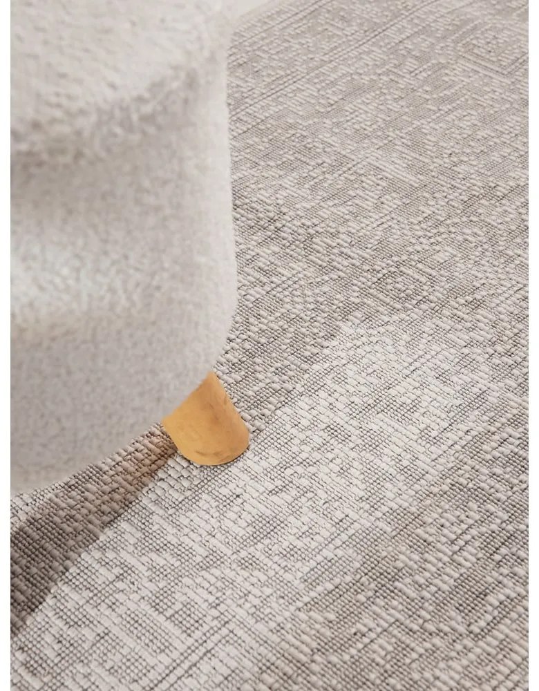 Passatoia da interno ed esterno grigia/avorio 80x250 cm Duet Kona – NORTHRUGS