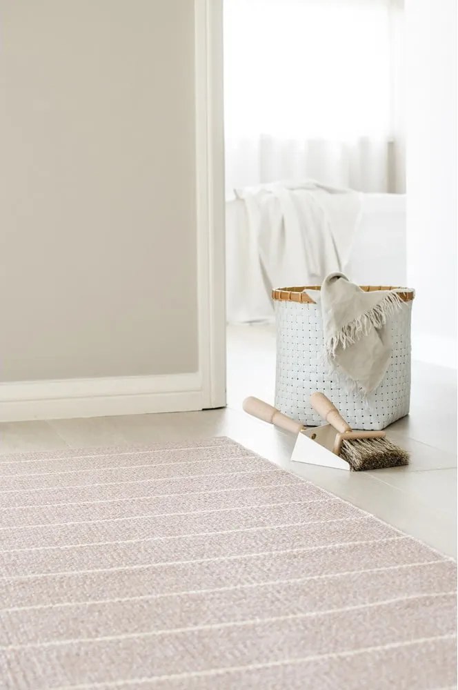 Passatoia da interno/esterno rosa chiaro 70x270 cm Carl Pale Rose – Pappelina