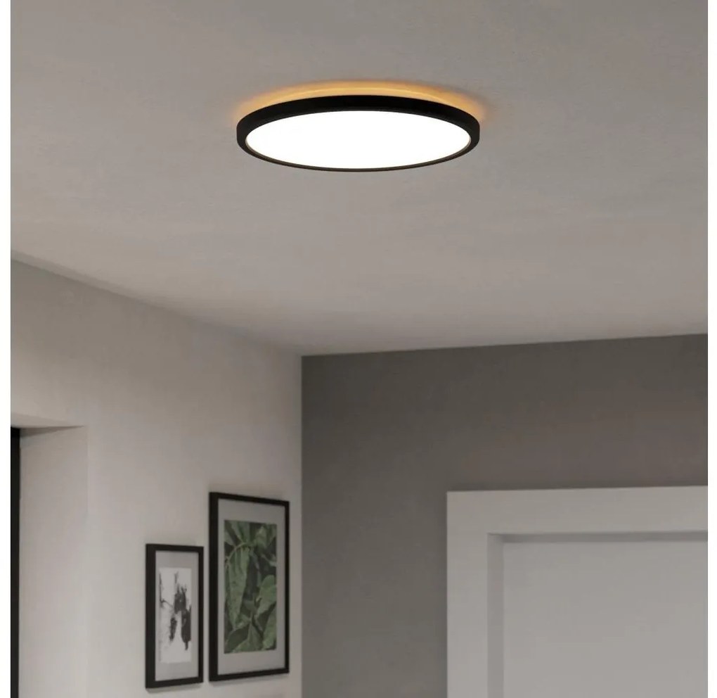 Eglo 901463 - LED RGBW Lampada dimmerabile da esterno ROVITO-Z 13,9W/230V diametro 30cm IP44 nero