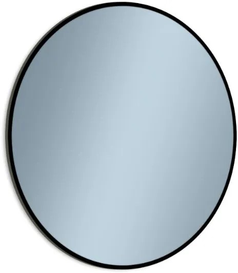 Venti Rondo Ambiente specchio 70x70 cm rotonda nero 5907722357175