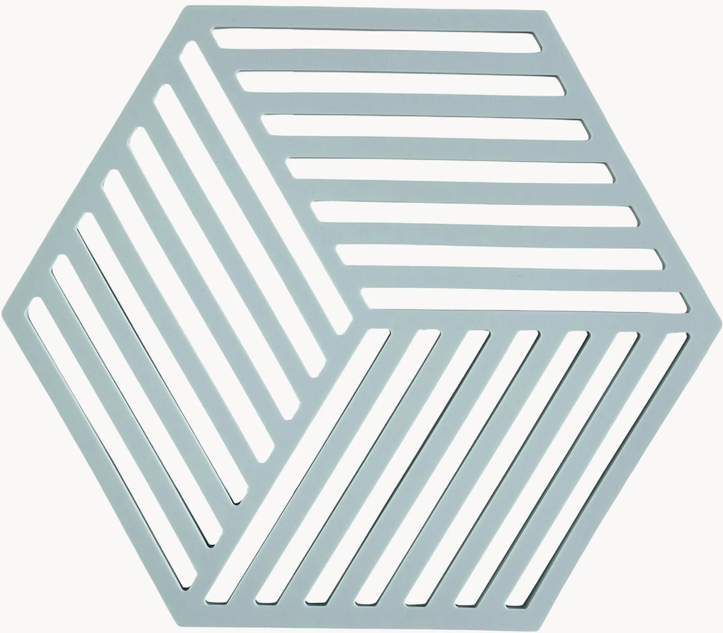 Set di 6 sottobicchieri in silicone Hexagon