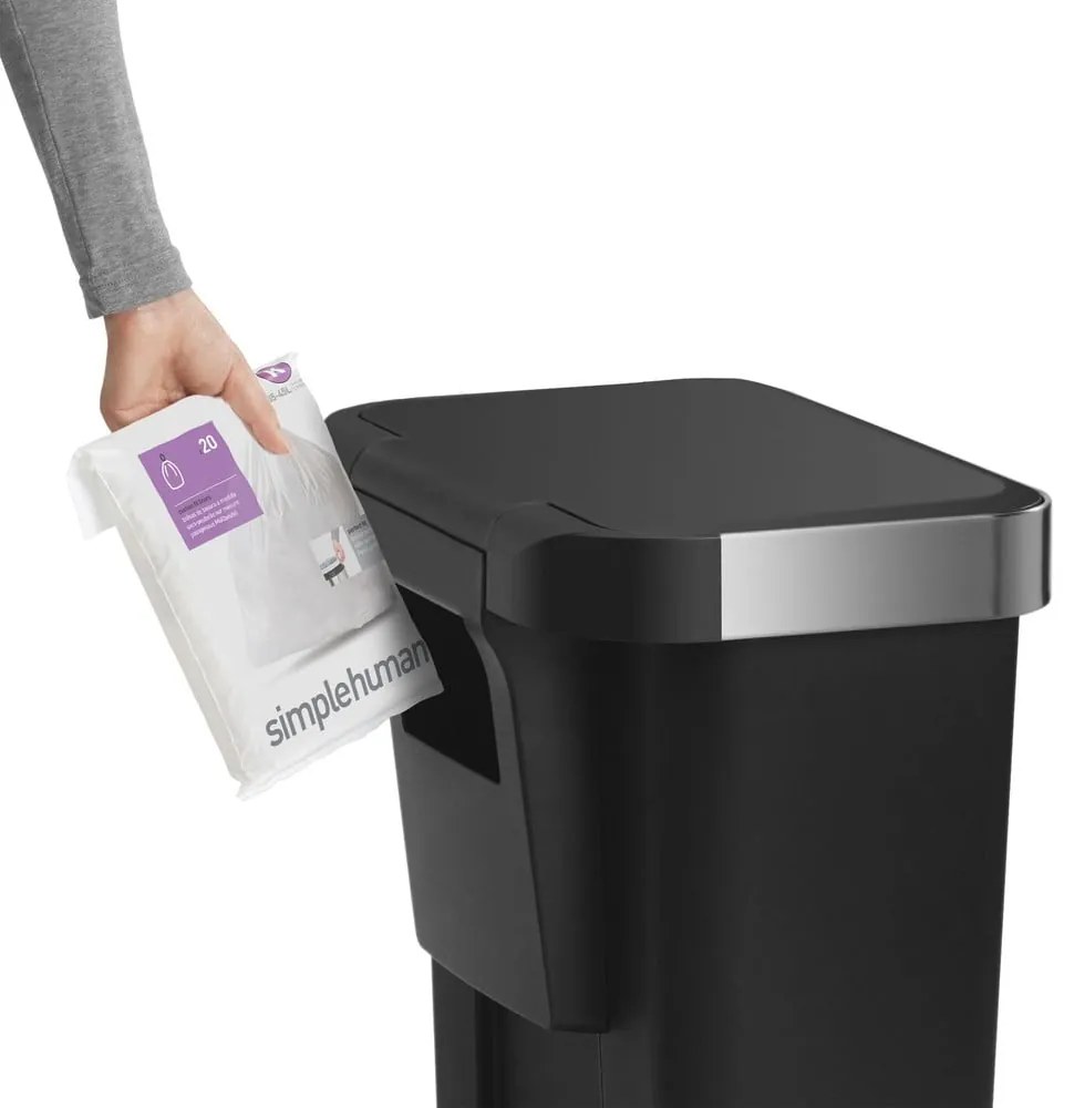Cestino in plastica a pedale 45 l - simplehuman