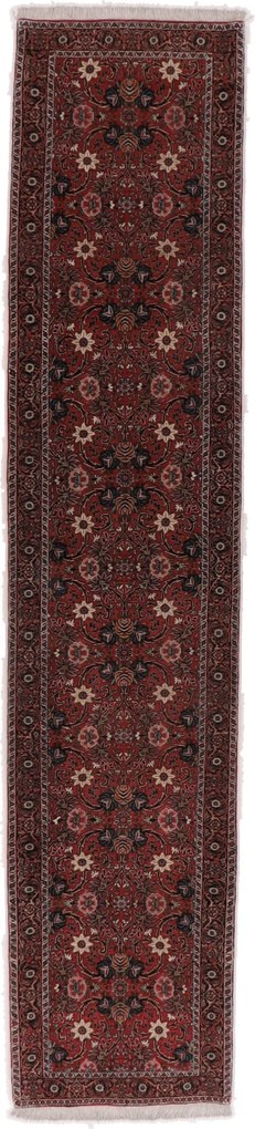 Bidjar Tappeto 80x380 (Iran) Annodato A Mano