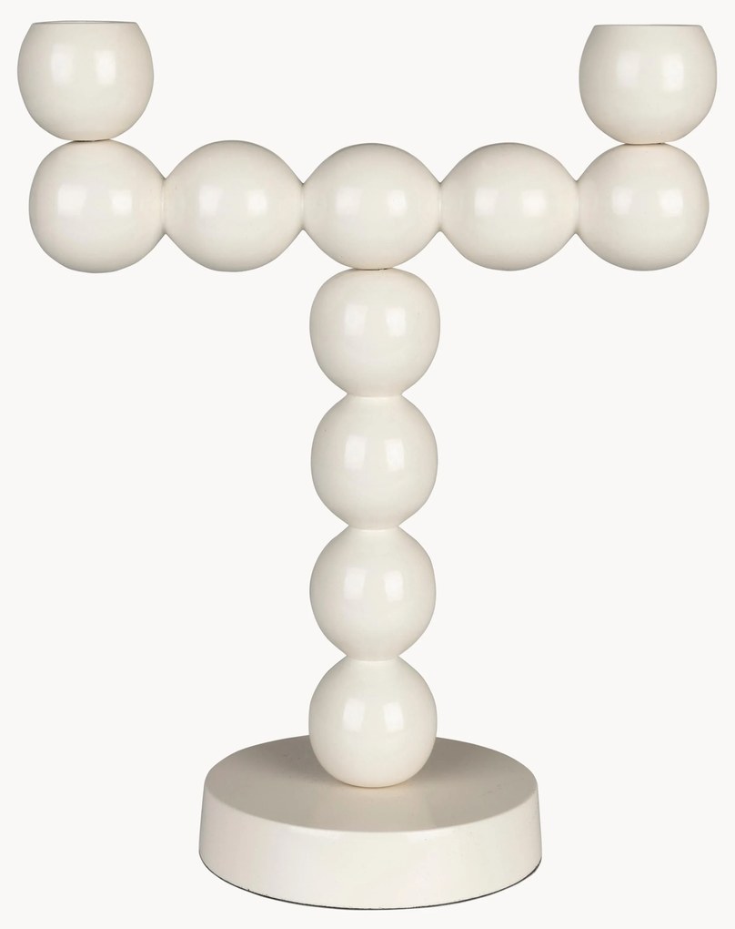 Candelabro in porcellana Bubble
