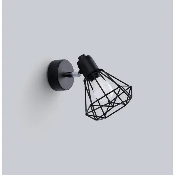 Sollux SL.1105 - Lampada da parete ARTEMIS 1xE14/40W/230V nero