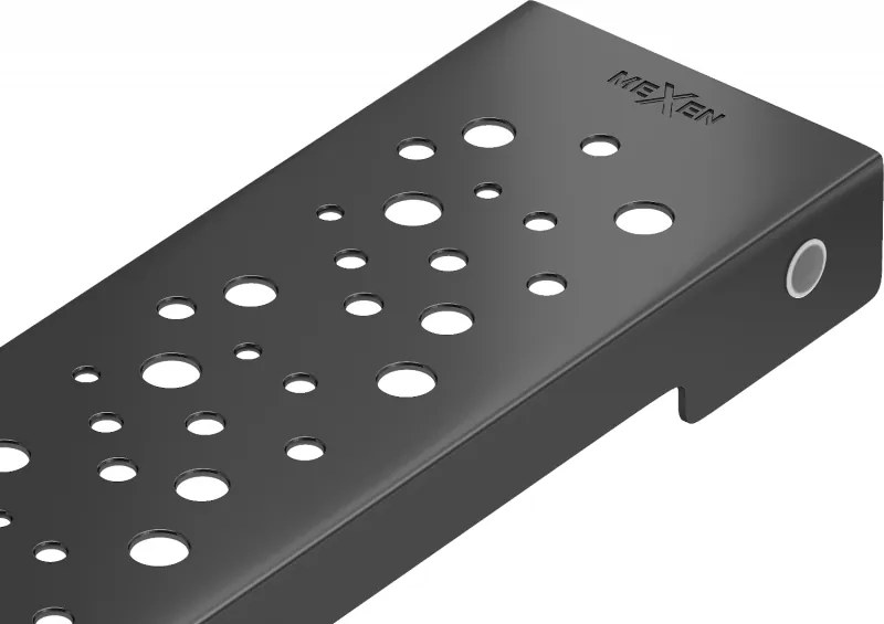 Mexen Flat M12 copertura per scarico lineare 100 cm, nero - 1721100