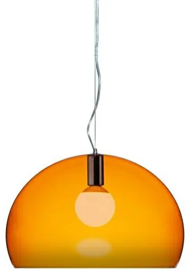 Kartell - FL/Y Lampada a Sospensione Arancione Kartell