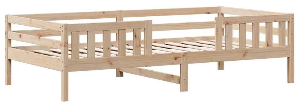 Giroletto con tetto 100x200 cm in legno massello di pino