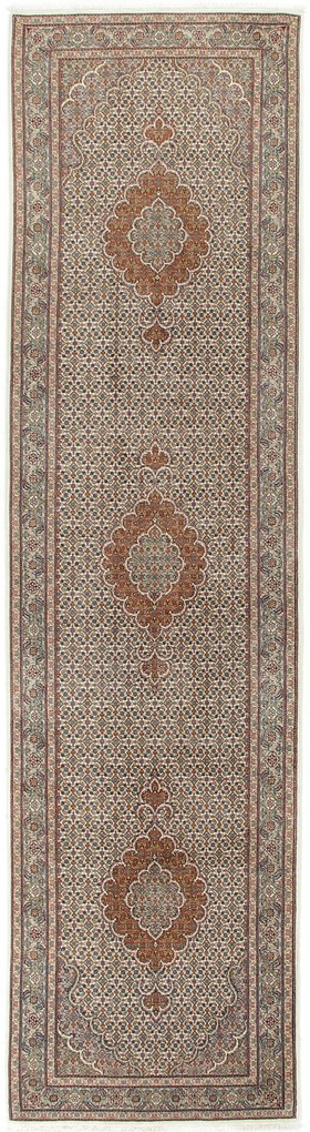 Tabriz Tappeto persiano 320x80 (Iran) Annodato A Mano