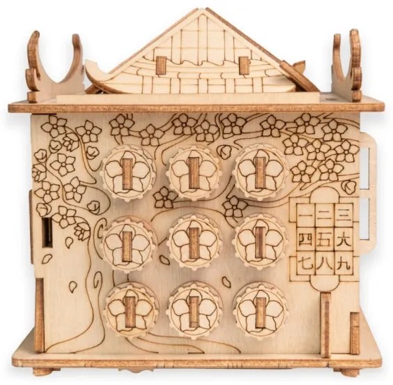 EscapeWelt - Puzzle in legno Casa del drago