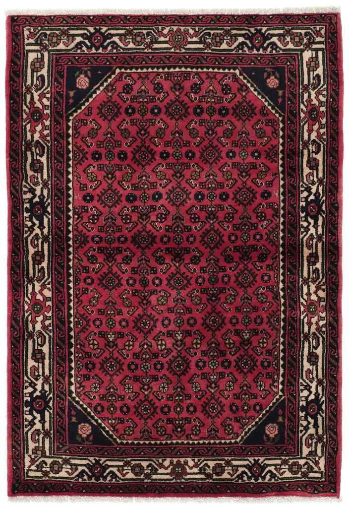 Hamedan Tappeto 110 x 160 (Iran) Annodato A Mano