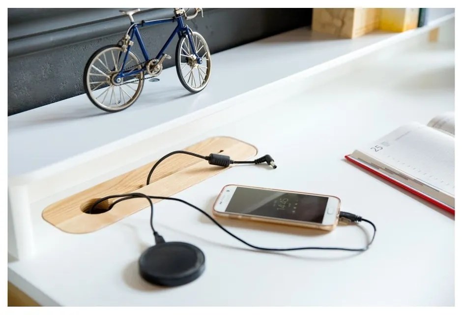 Tavolo da lavoro grigio chiaro ASHME - Ragaba