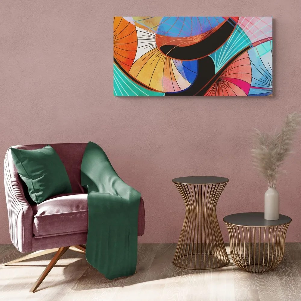 Quadro su tela – Astrazione astratta colorata