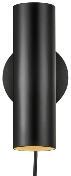 DFTP by Nordlux - Faretto da parete MIB 1xGU10/8W/230V nero