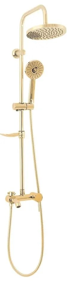 REA-P7006 - Set doccia con miscelatore LUIS oro