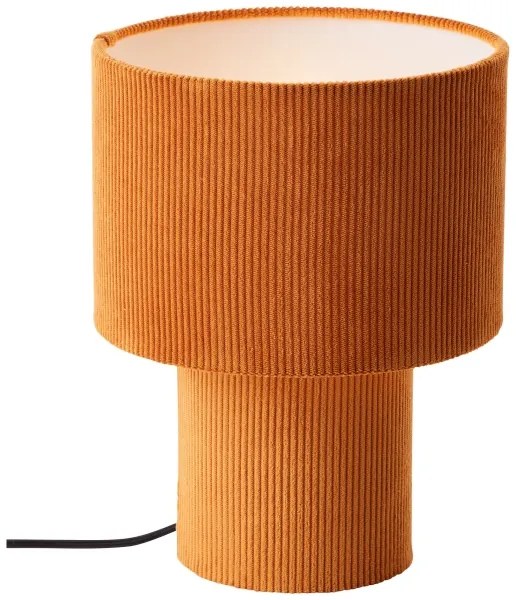 Brilliant - Lampada da tavolo TONY 1xE27/20W/230V arancione