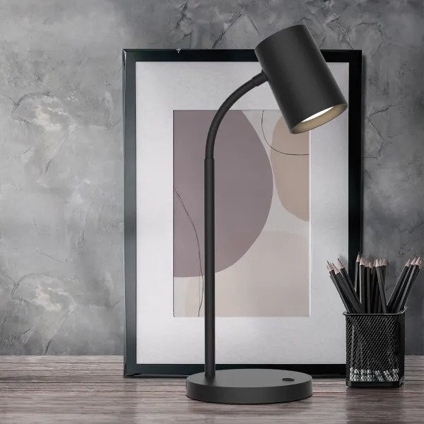 Lampada da tavolo FELIX 1xGU10/9W/230V nero