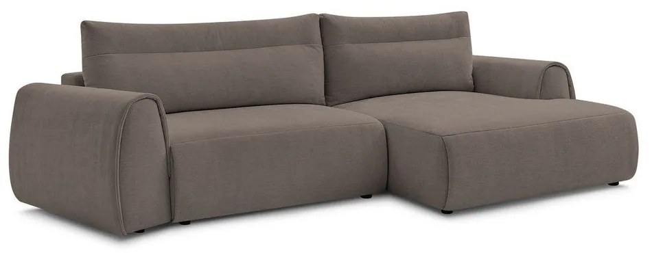 Divano angolare marrone Aden – Bobochic Paris