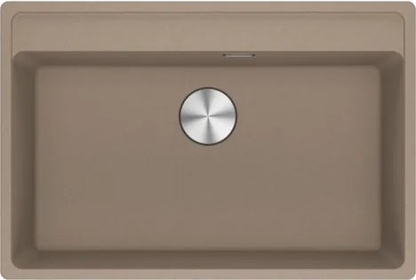 Lavello integrato 1 vasca in fragranite marrone FRANKE Maris L 51 x L 76 cm