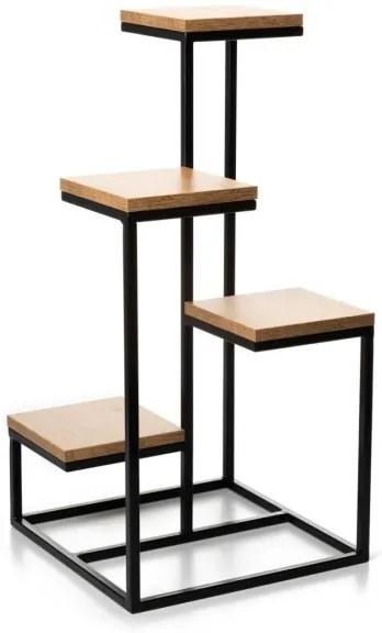 Portafiori KASKADA 79x40 nero/marrone