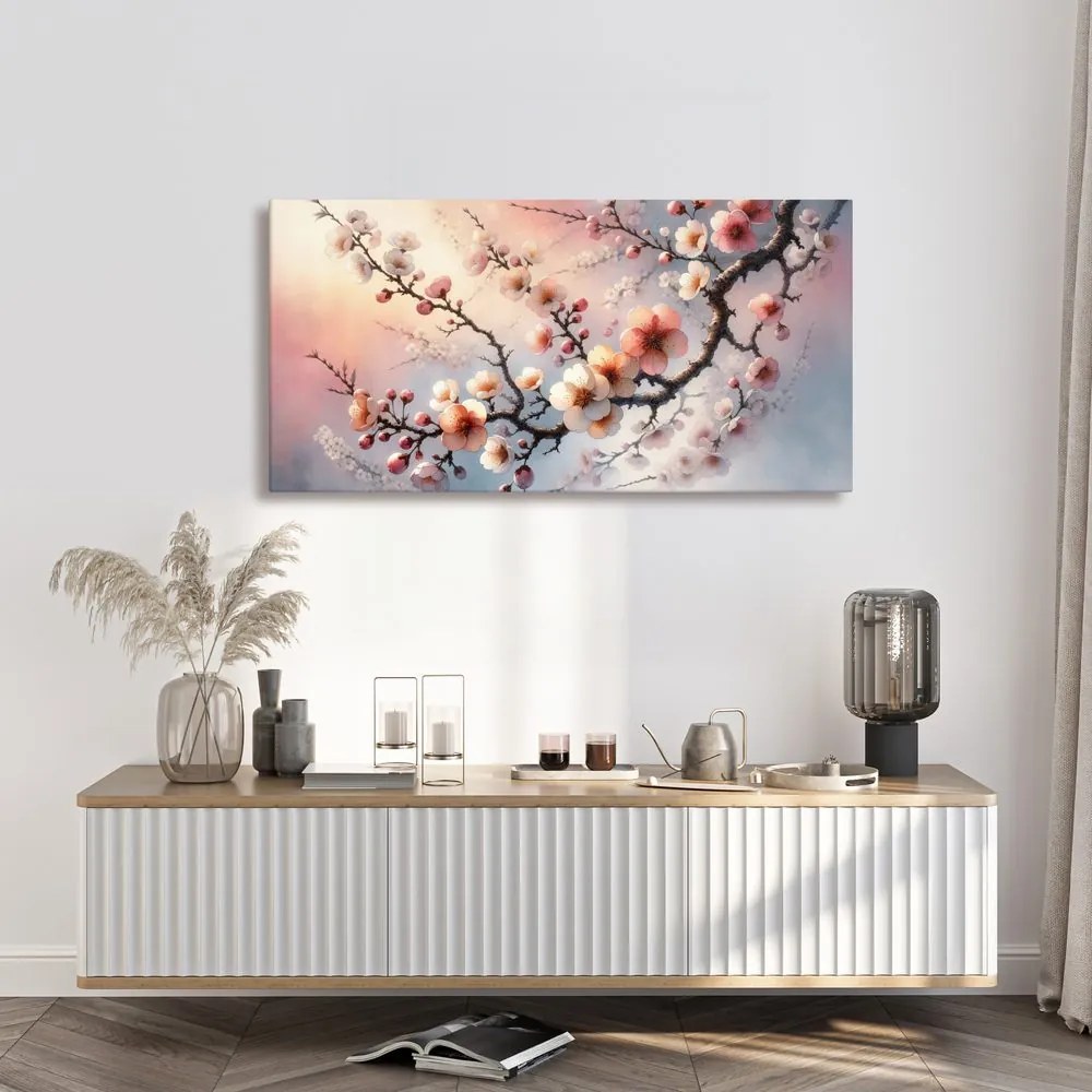 Quadro su tela – Sakura in fiore