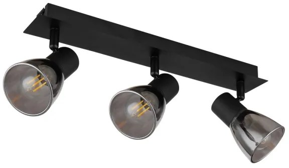 Globo 54307-3 - Luce Spot CLAUDE 3xE14/40W/230V nero