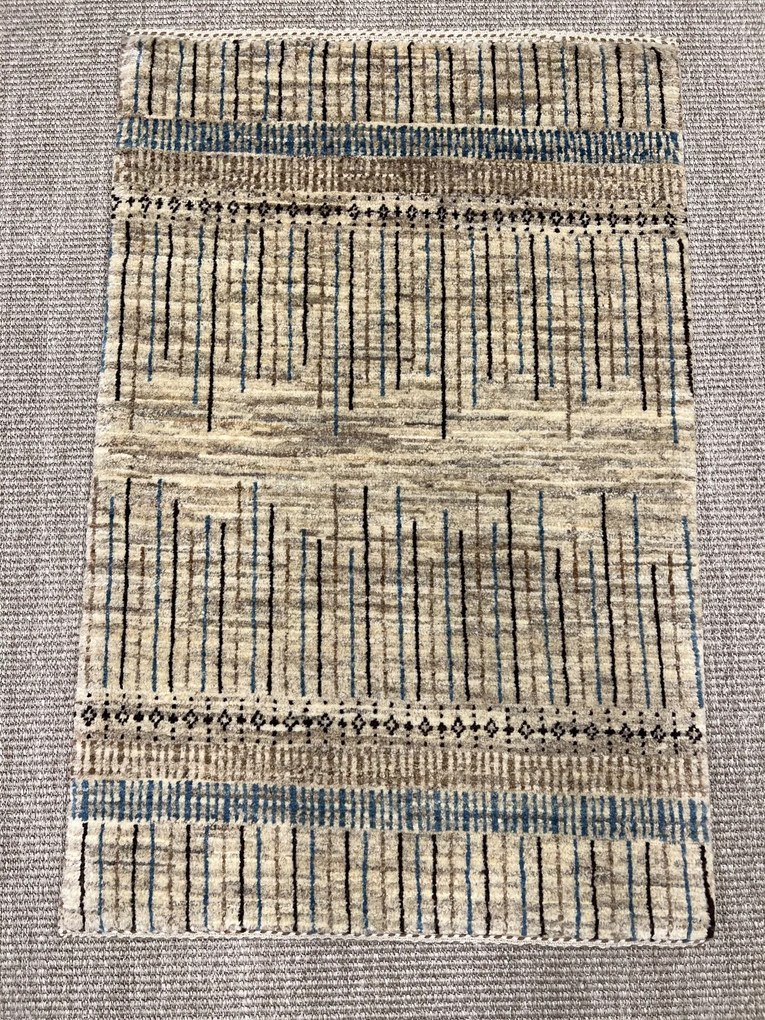 Loribaft Tappeto persiano 90 x 60 Beige (Iran) Annodato A Mano