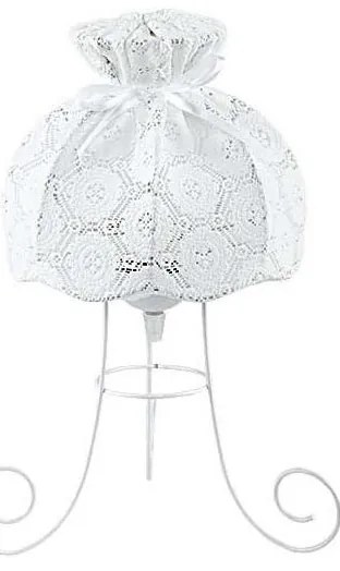 Duolla - Lampada da tavolo SYMPHONY 1xE27/40W/230V diametro 28 cm bianco