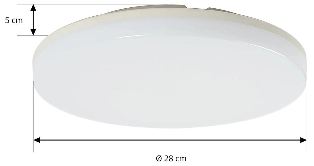 Prios Artin plafoniera LED sensore rotondo 28 cm