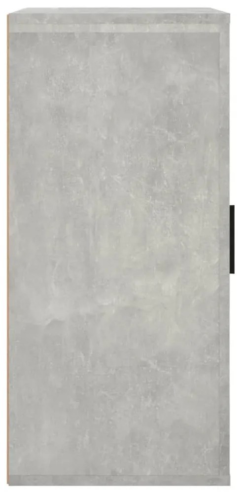 Credenza grigio cemento 40x33x70 cm in legno multistrato