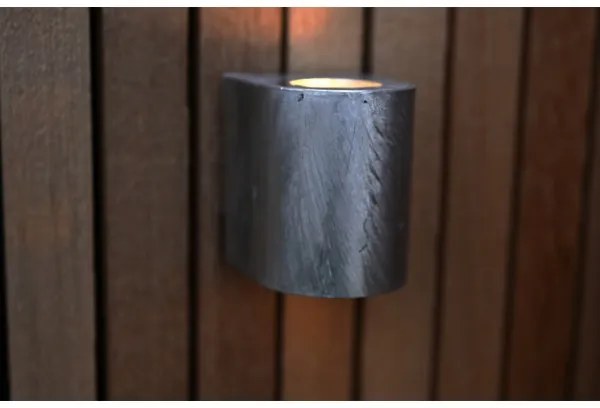 Nordlux - Applique da esterno LED CANTO 2xLED/6W/230V IP44 argento