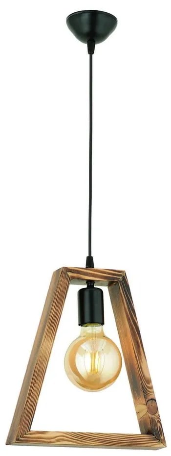 Lampada a sospensione in legno di carpino Geometrik Triangle - Opviq lights