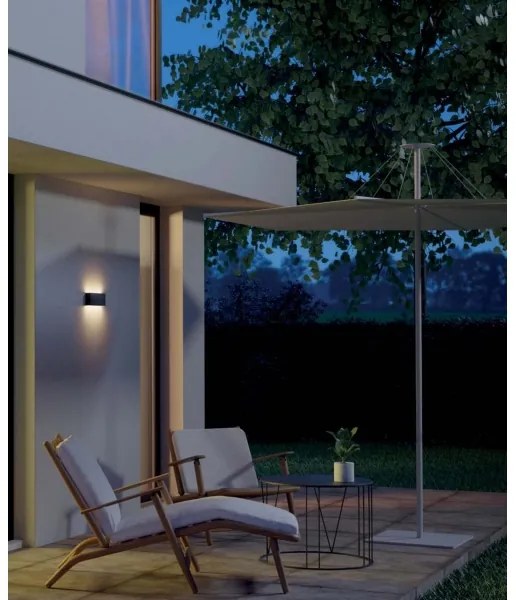 Redo 90377 - LED Applique da esterno KAMAL LED/4,4W/230V 3000K IP54 marrone