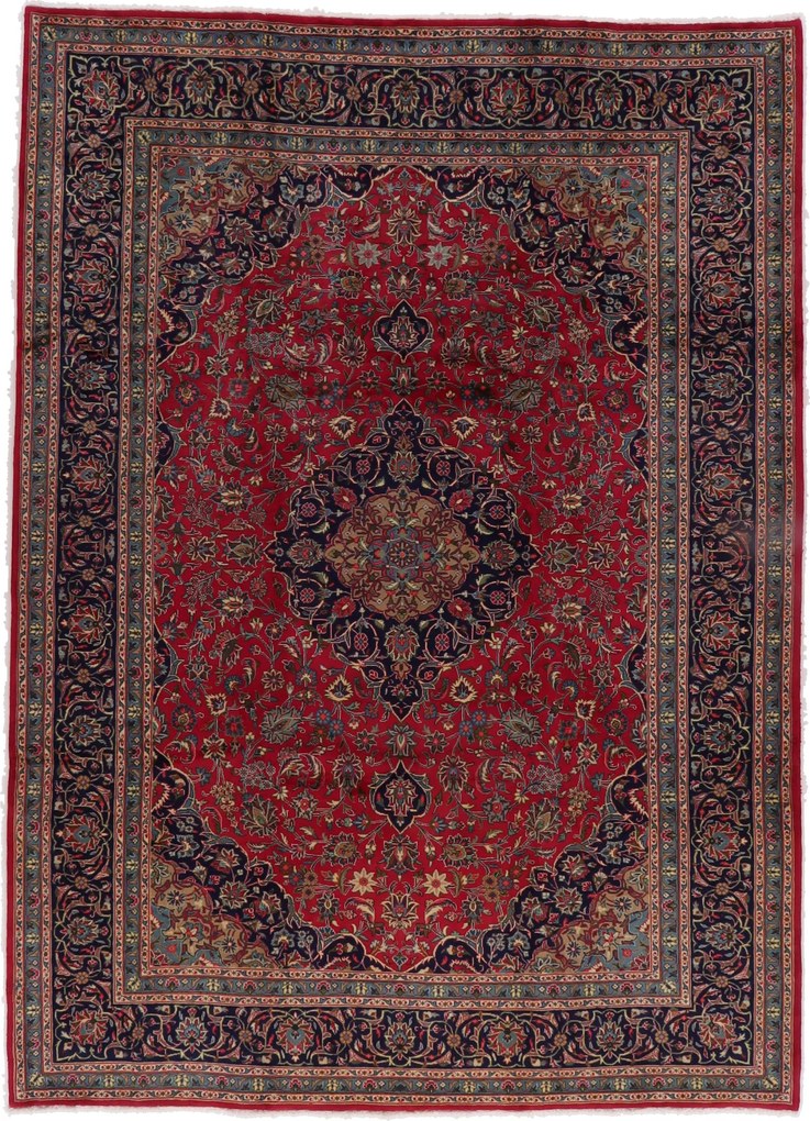 Sarouk Tappeto 340x240 (Iran) Annodato A Mano