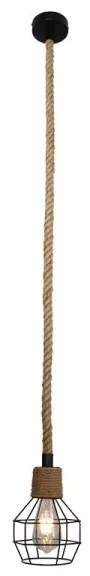 Lampadario a sospensione con filo 1xE27/60W/230V diametro 15 cm