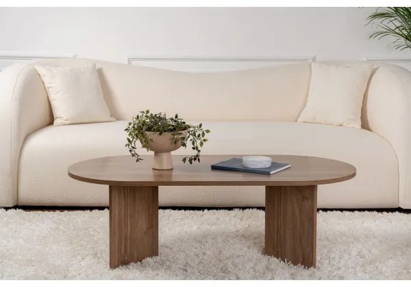 Tavolino da salotto NEL in noce