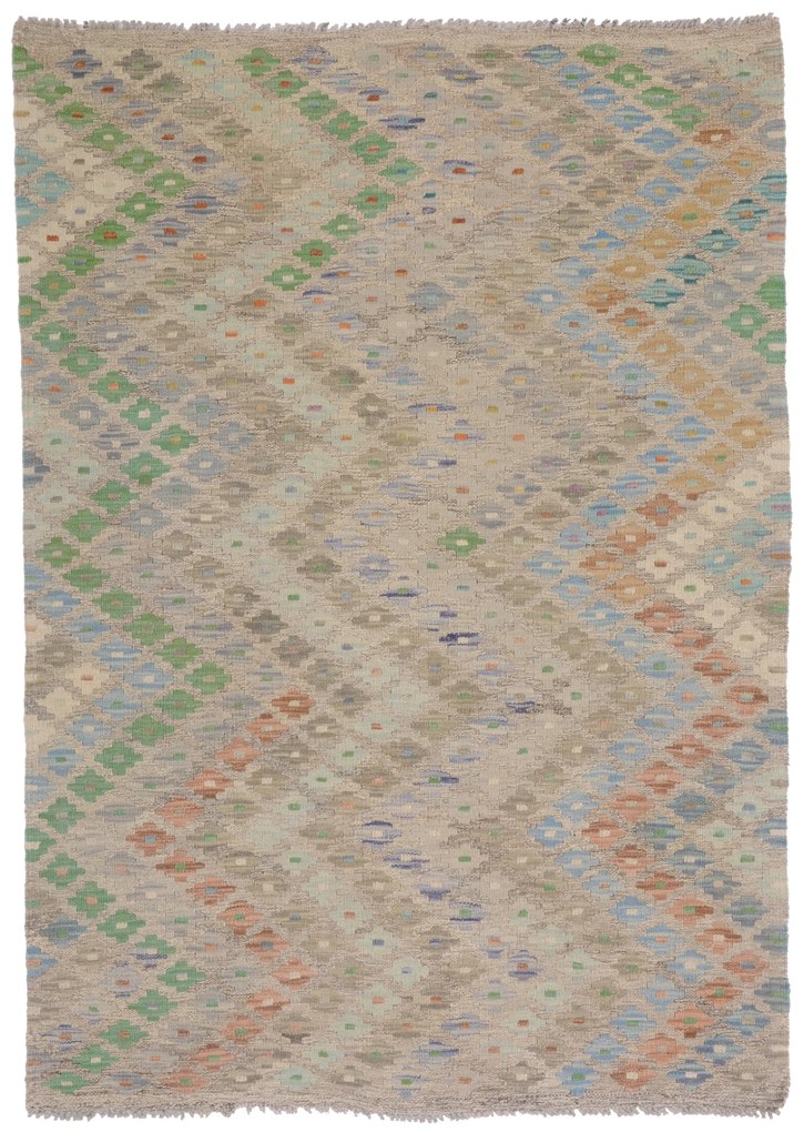 Kilim Tappeto 110 x 150 (Afghanistan) Tessuto A Mano