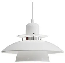 Primus IV Lampada a Sospensione Ø28 Glossy White/Chrome - Belid