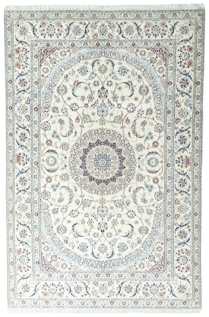 Nain Tappeto 200 x 300 Beige (Iran) Annodato A Mano