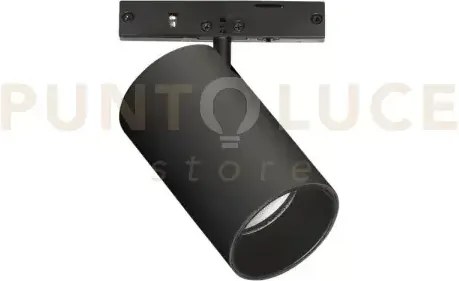 Deva spot led cob bridgelux 4,5 w 34° on-off 450 lm 3000 k nero d.3...