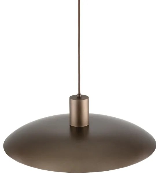 Lampadario a sospensione con filo ASTRA 1xE27/15W/230V diametro 41 cm marrone