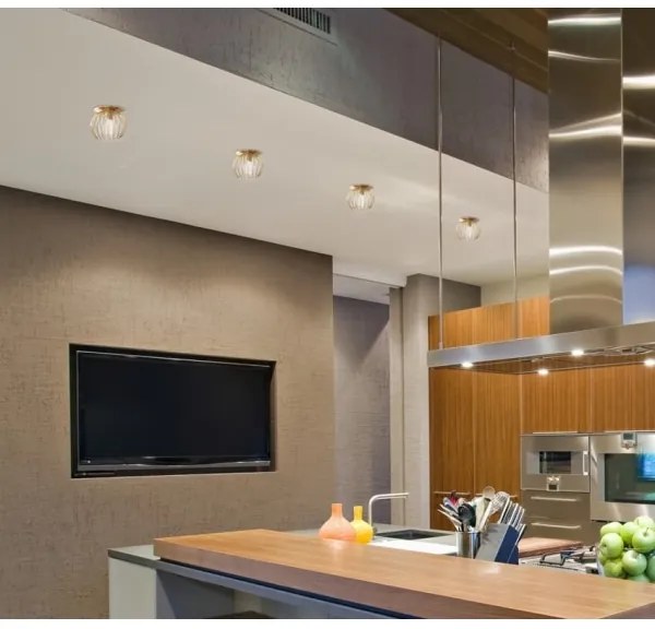 Faretto da incasso SK 93 1xG9/40W/230V oro